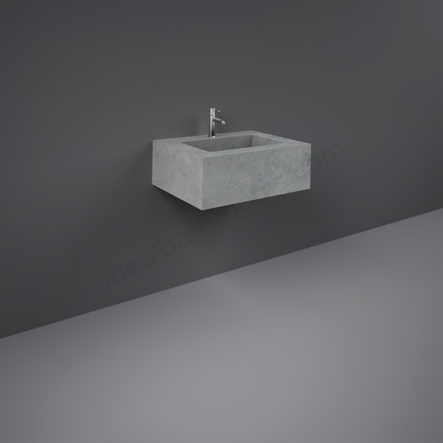 RAK Ceramics Precious 630mm Wall Hung Basin 0 Tap Holes