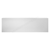 Ideal Standard UNILUX Front Bath Panel; (Edge/Square/Drift/Washpoint); 1700mm; White