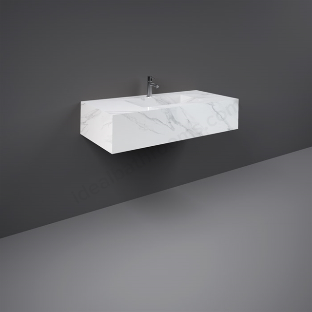 RAK Ceramics Precious 1030mm Wall Hung Basin 0 Tap Holes