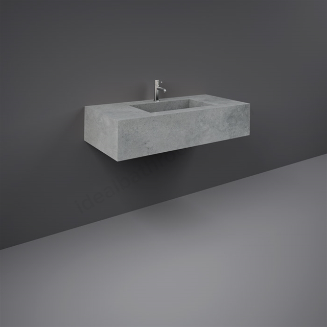 RAK Ceramics Precious 1030mm Wall Hung Basin 0 Tap Holes