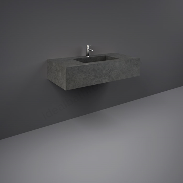 RAK Ceramics Precious 1030mm Wall Hung Basin 0 Tap Holes