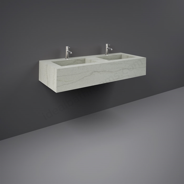 RAK Ceramics Precious 1230mm Wall Hung Basin 0 Tap Holes