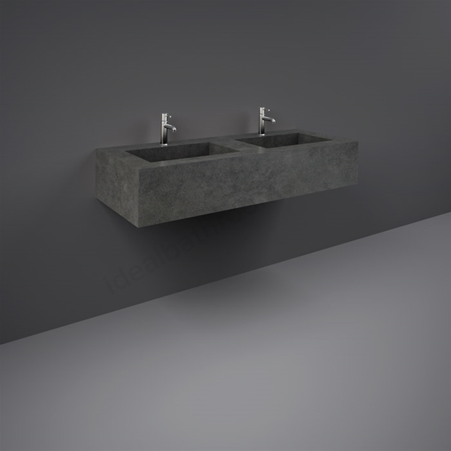RAK Ceramics Precious 1230mm Wall Hung Basin 0 Tap Holes