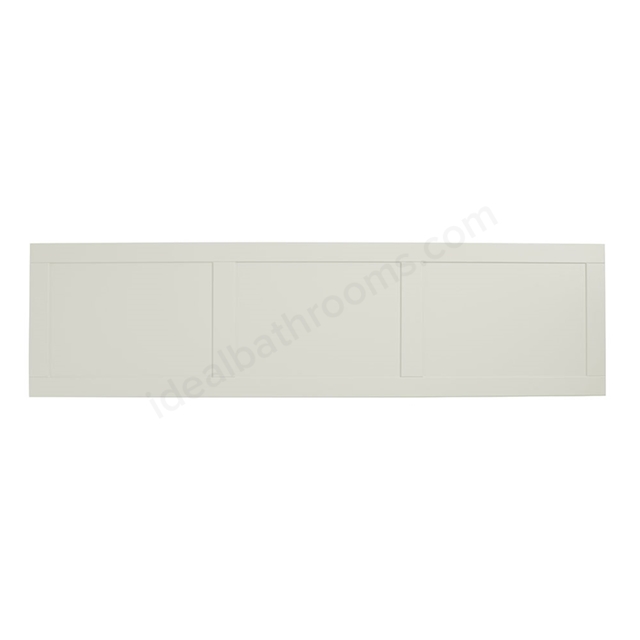 Tavistock Lansdown 1700x500mm Front Bath Panel - Linen White