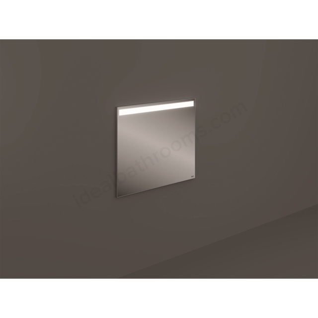 RAK Ceramics Wall Hung Mirror 80x68cm LED Light&Dem.