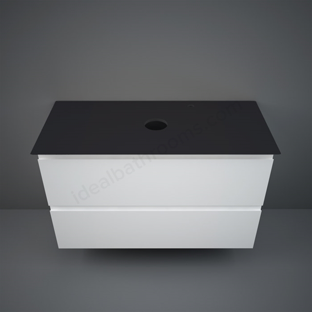 RAK Ceramics Precious Counter Top Slab Type A; 1000mm  in Uni Dark Black