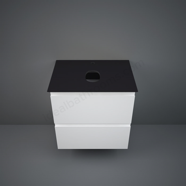 RAK Ceramics Precious Counter Top Slab Type C; 600mm in Uni Dark Black