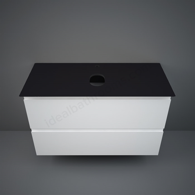 RAK Ceramics Precious Counter Top Slab Type C; 1000mm in Uni Dark Black