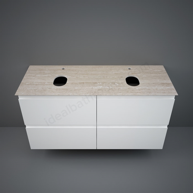 RAK Ceramics Precious Counter Top Slab Type C; 1200mm in Travertino Ivory