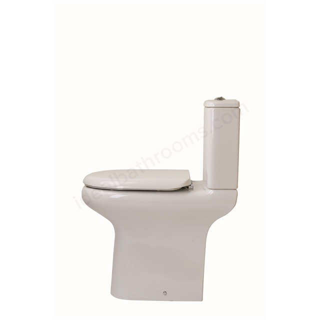 RAK Ceramics Compact Deluxe  45cm High Rimless Close Coupled Full Access WC PAK  without Seat