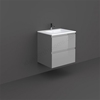 RAK Ceramics Joy 600mm x 610mm x 460mm Wall Hung Vanity Unit - Urban Grey