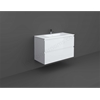 RAK Ceramics Wall Hung Vanity 100cm (Pure White)