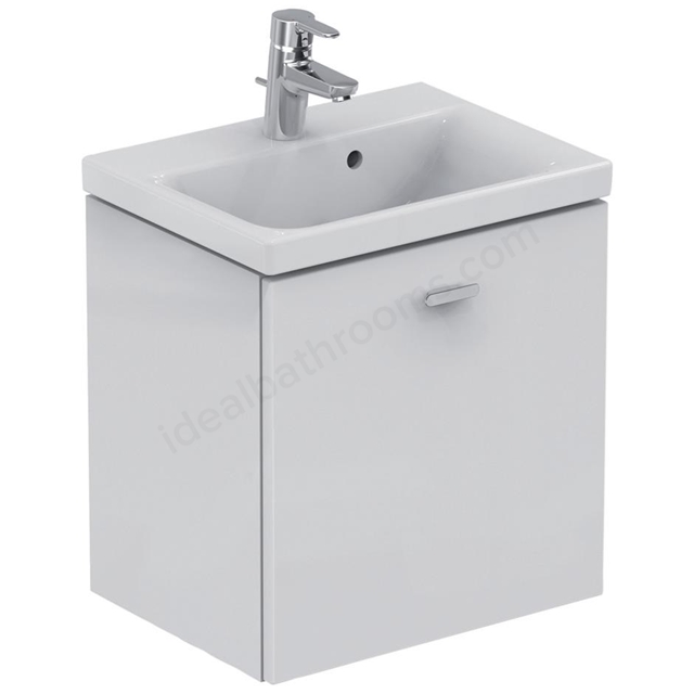 Ideal Standard CONCEPT SPACE; Wall Hung Basin Unit; 500x380mm; 1 Drawer; Gloss White