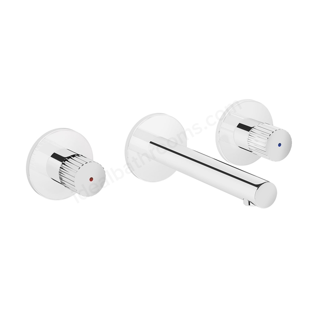 VitrA Origin Built-In Basin Mixer; 3TH; Chrome