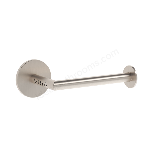 VitrA Origin Toilet Roll Holder; Brushed Nickel