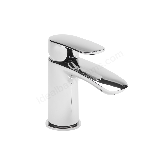 Tavistock Avid; Deck Mounted; 1 Tap Hole Basin Mixer with Click Waste - Chrome