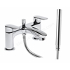 Tavistock Avid 2 Tap Hole Deck Mounted Bath Shower Mixer with Handset - Chrome