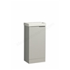 Tavistock Cadence 390mm Cloakroom Vanity Unit; 1 Door - Gloss Light Grey 