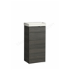 Tavistock Cadence 390mm Cloakroom Vanity Unit; 1 Door - Tundra Wood
