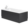 Essential Maine 1700mm Front Bath Panel - Graphite Grey