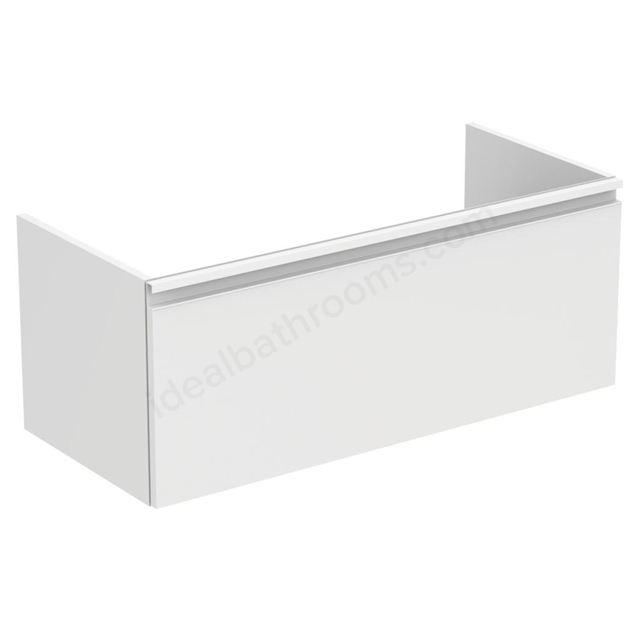 Ideal Standard Retail Tesi Basin Unit 100cm 1 Drawer Gloss Light Grey