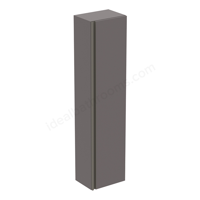 Ideal Standard Retail Tesi Column Unit 40cm 1 Door Matt Dark Taupe