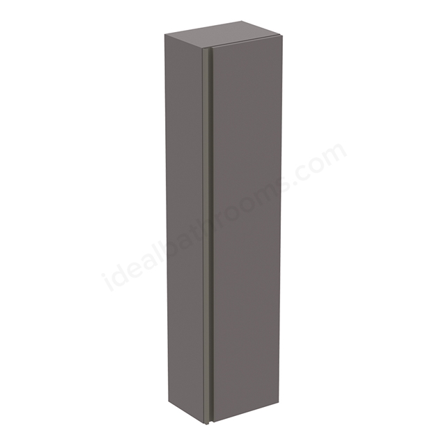 Ideal Standard Retail Tesi Column Unit 40cm 1 Door Matt Dark Taupe
