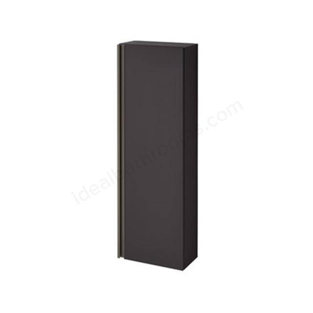 Ideal Standard Retail Tesi 1/2 Column Unit 40cm 1 Door Matt Dark Taupe