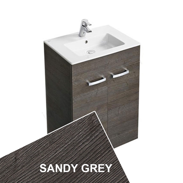 Ideal Standard TEMPO Floor Standing Vanity Unit; 600x440mm; Sandy Grey