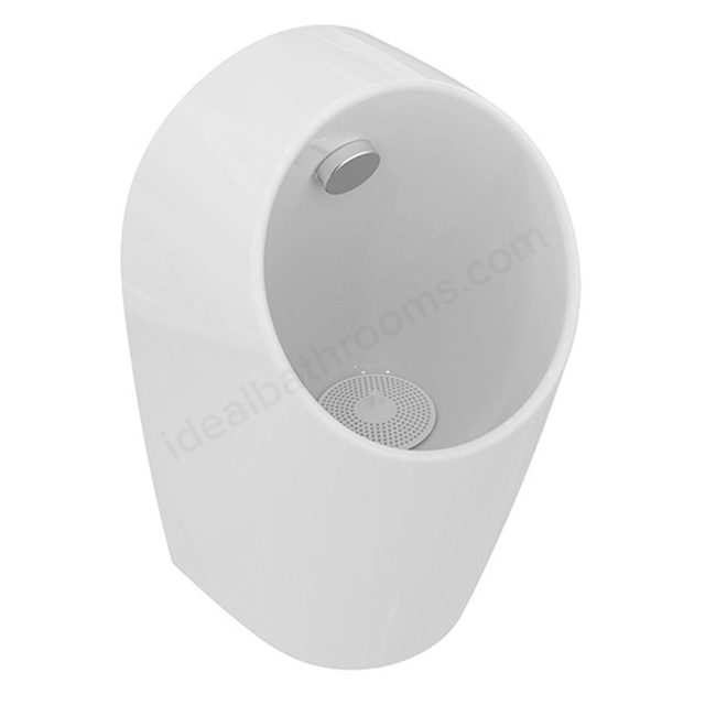 Armitage Shanks Sphero Midi urinal with back inlet and open shroud
