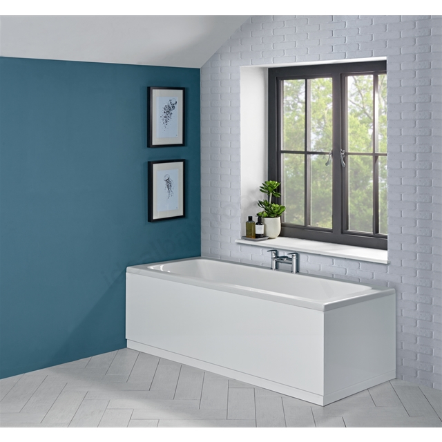 Tavistock Levant 1700mm Panel and Plinth - White