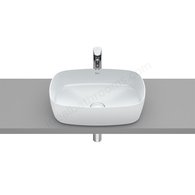 Roca Inspira 500mm In-Countertop Basin 0 Tap Holes