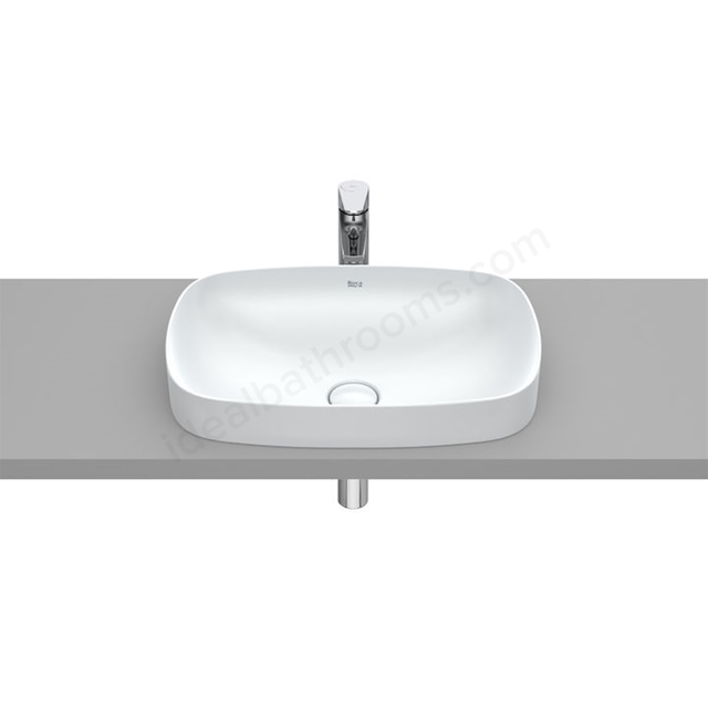 Roca Inspira 550mm In-Countertop Basin 0 Tap Holes