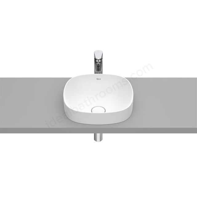 Roca Inspira 370mm On-Countertop Basin 0 Tap Holes