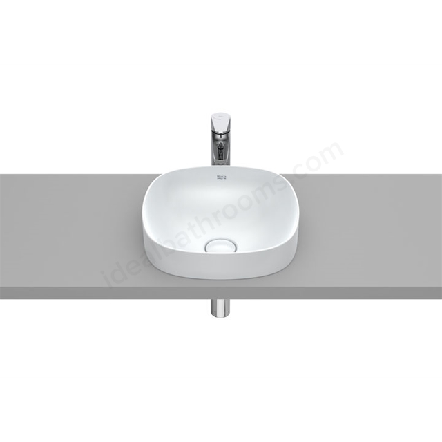 Roca Inspira 370mm On-Countertop Basin 0 Tap Holes