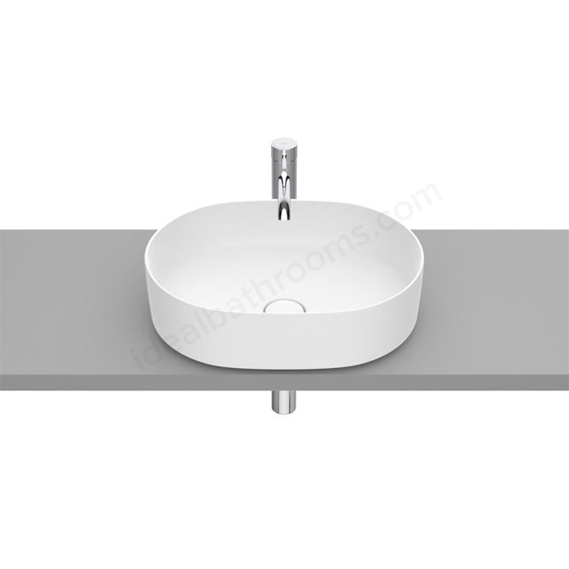 Roca Inspira 500mm On-Countertop Basin 0 Tap Holes