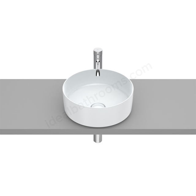 Roca Inspira 370mm Wall Hung Basin 0 Tap Holes
