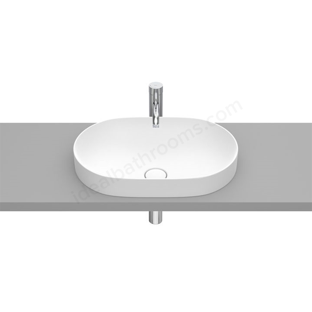 Roca Inspira 550mm Wall Hung Basin 0 Tap Holes