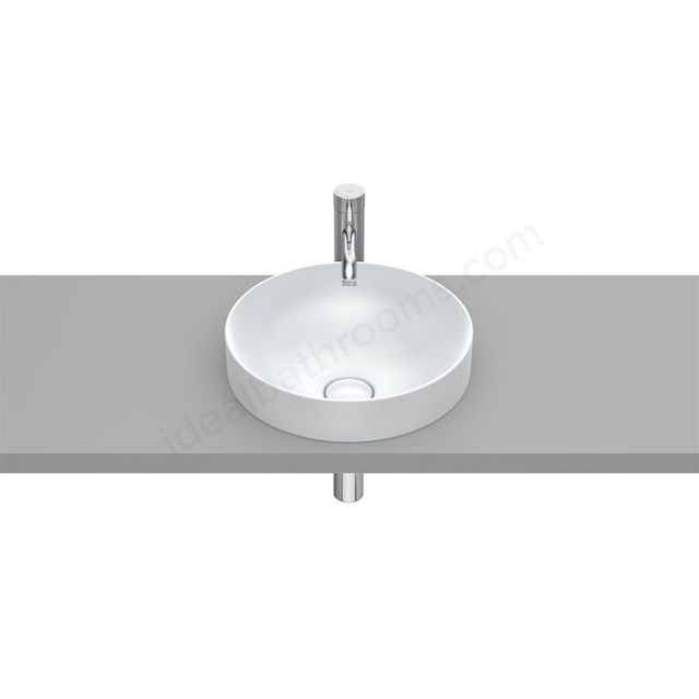 Roca Inspira 370mm Washbasin 0 Tap Holes