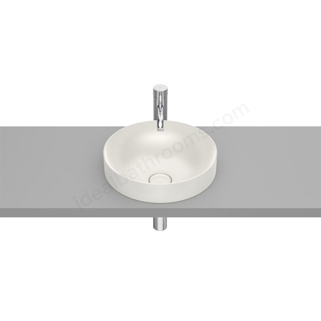 Roca Inspira 370mm Pedestal Basin 0 Tap Holes
