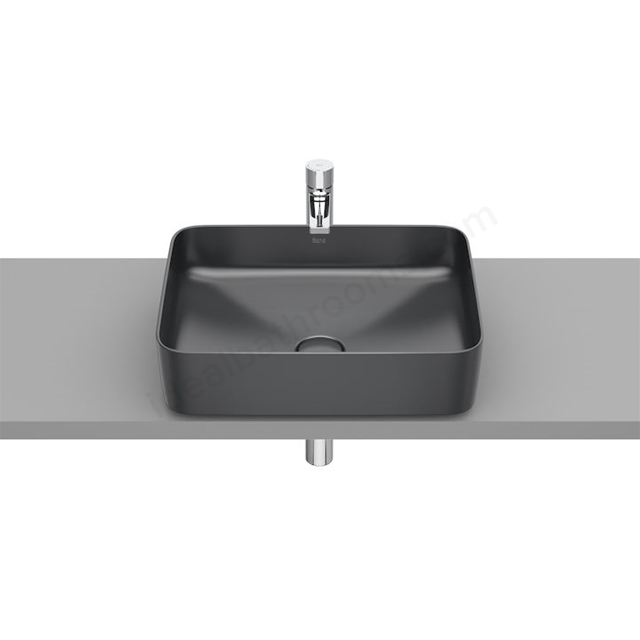 Roca Inspira 500mm Pedestal Basin 0 Tap Holes