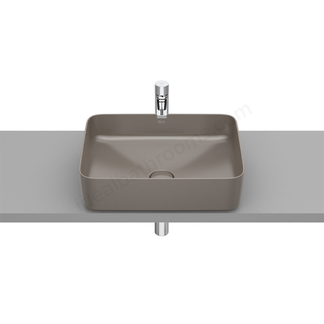 Roca Inspira 500mm Wall Hung Basin 0 Tap Holes