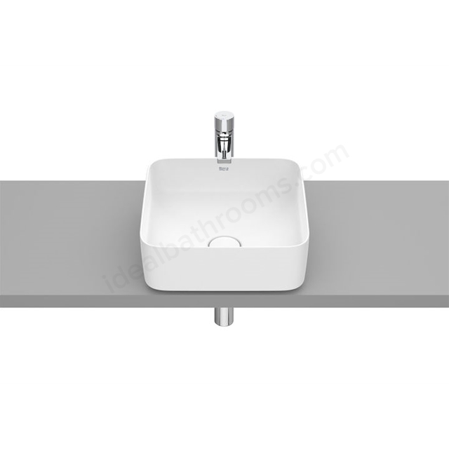 Roca Inspira 370mm Wall Hung Basin 0 Tap Holes