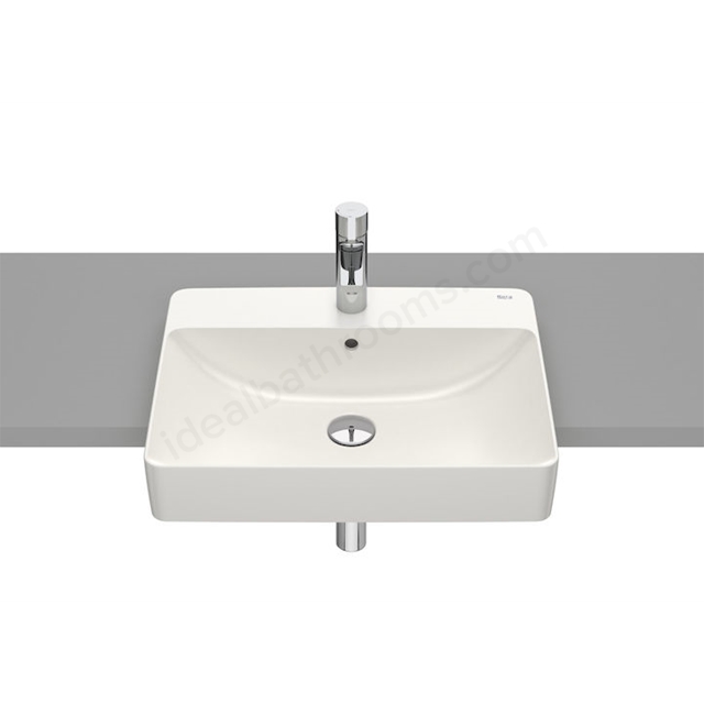 Roca Inspira 550mm On-Countertop Basin 1 Tap Hole