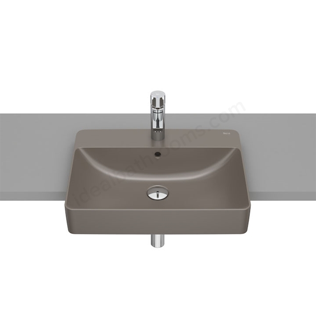 Roca Inspira 550mm On-Countertop Basin 1 Tap Hole