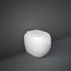 RAK Ceramics Cloud Back to Wall WC Pan With Universal Trap - Gloss Alpine White