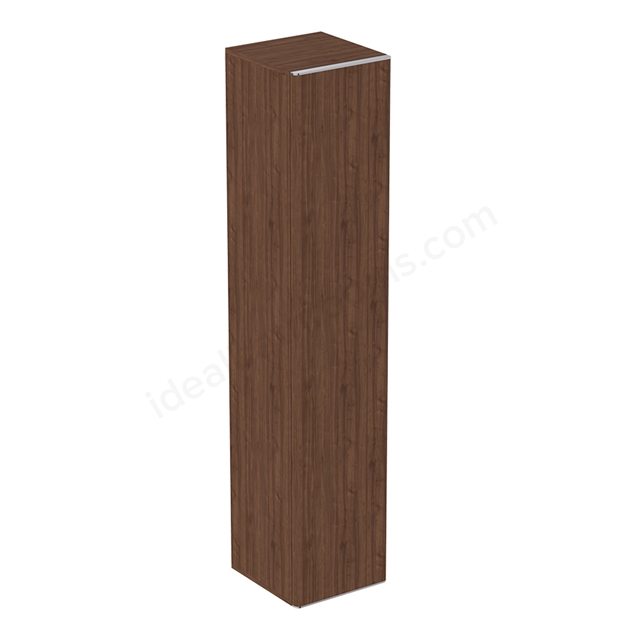 Ideal Standard Strada II 350mm tall column unit with 1 door  dark walnut