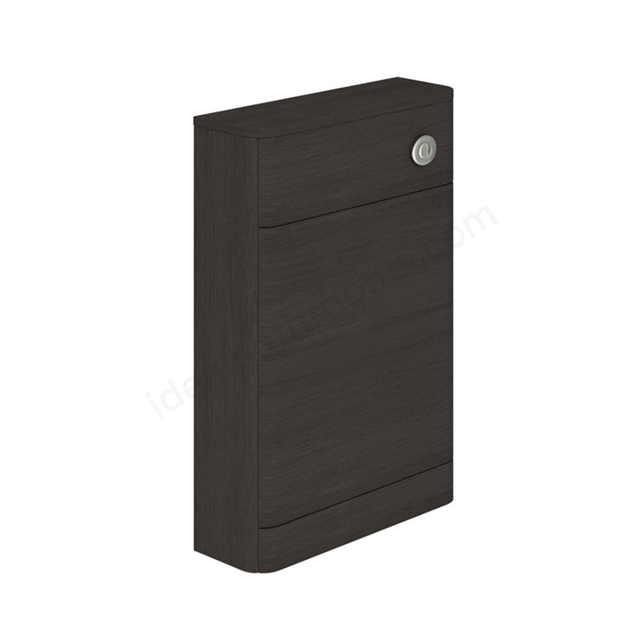 Essential VERMONT WC Unit; 550mm Wide x 205mm Deep; Dark Grey