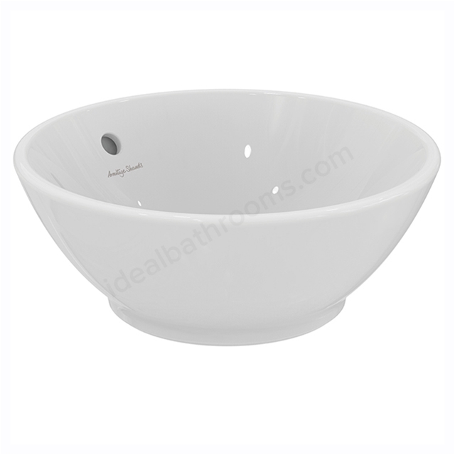 Armitage Shanks Edit R 380mm No Taphole Vessel Basin With Overflow