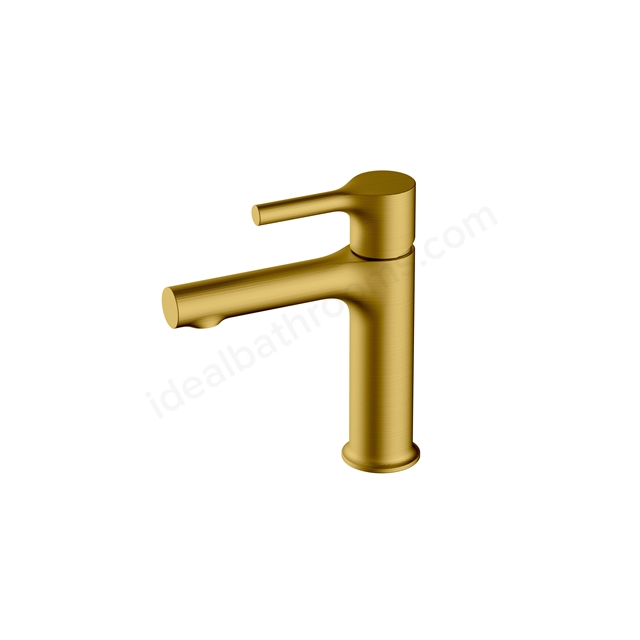 RAK Ceramics Sorrento Standard Basin Mixer in  Brushed Gold